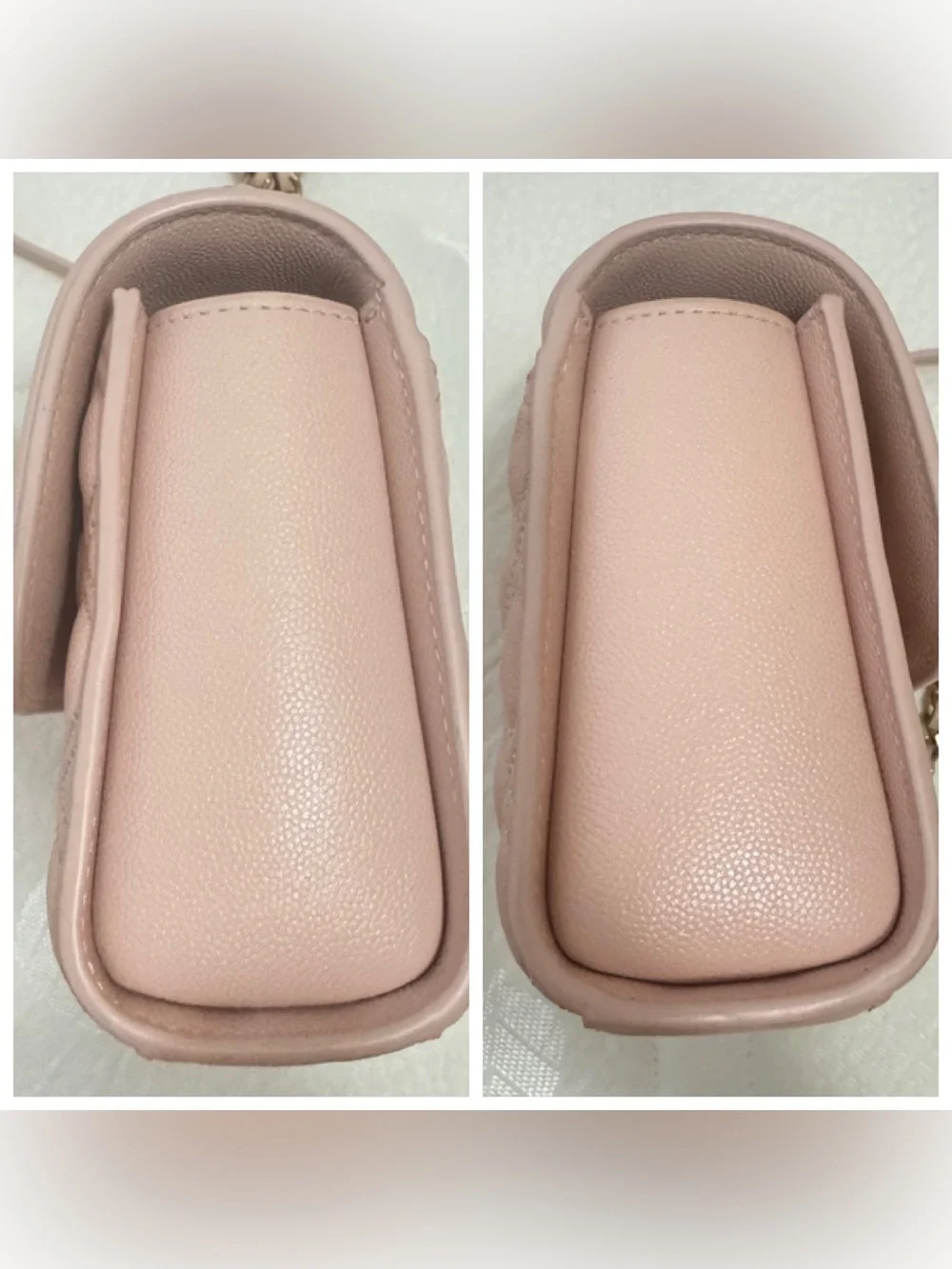 TORY BURCH Blush Fleming Soft Grain Small Convertible Shoulder Bag